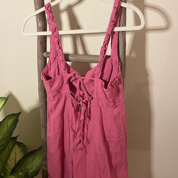 COPY - Zara Linen Dress - Picture 4 of 5